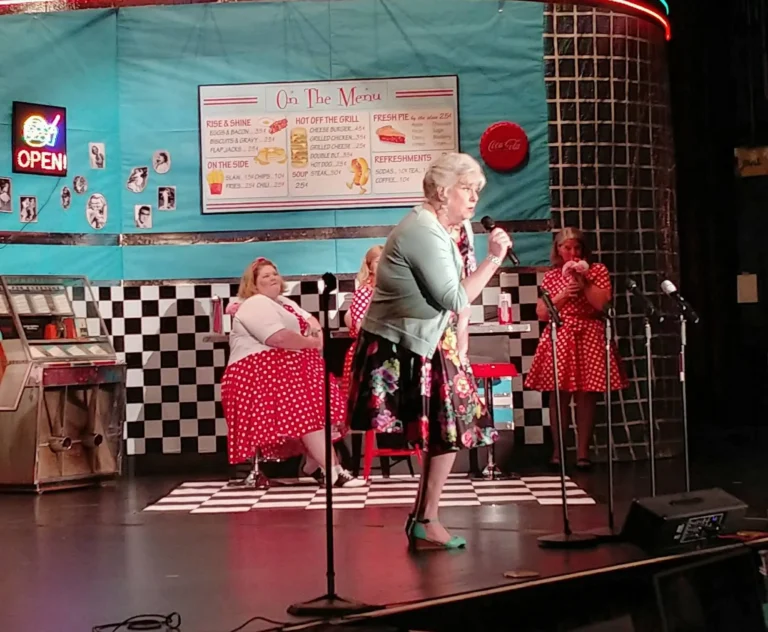 theatrical stage | Cora Voce